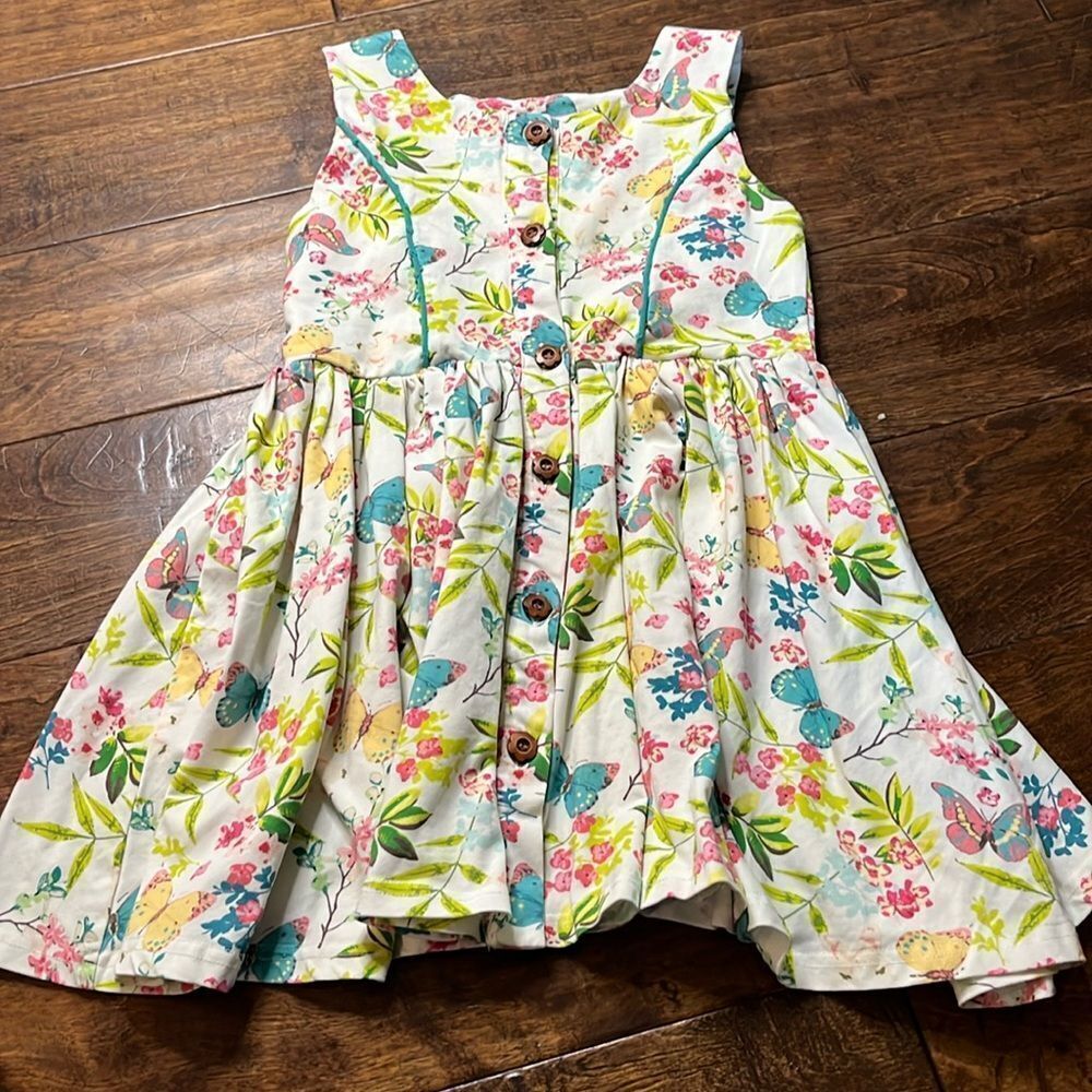 GIRL August Butterfly Dress, size 8